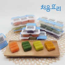 처음요리 이유식 야채큐브(3입) 4단계입자 이유식재료, 아스파라거스 -중간입자(30g*3입)