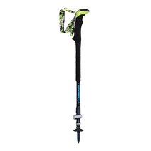 가성비 등산스틱 겨울 등산 산악 다기능 스틱 폴 Pioneer-탄소 섬유 65-135cm 길이 조절 접이식 워킹 스틱, 02 blue 1pc