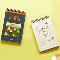 스터디플래너 먼슬리 초등 플래너 시간표 학습 마이 버디 4개월 공부 계획 플랜 스프링 제본, 02Purple