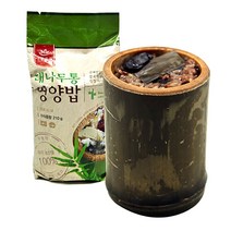 두레생협 대나무통 영양밥 210gX4개 즉석 잡곡 죽통 영양 밥, 210g, 4개