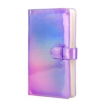 후지 필름 FUJIFILM 카메라 3인치 96 포켓 사진 필름 앨범 스토리지 북 FujiFilm Instax Mini 11 8 9 7s 50, 18 Fancy Purple