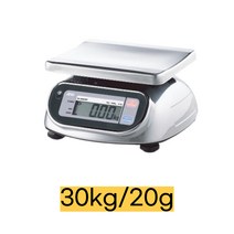 국내산/AND저울 방수형저울 WP-30K 30kg 20g단위 방수 방진