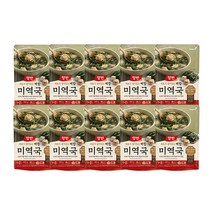 (올따옴) 동원 양반 백합미역국 460g 10개, 1세트