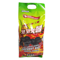 호산 야자수 코코넛 볼 야자 차콜 캠핑 숯 3kg
