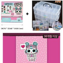 LOL서프라이즈 LOL 타이니토이즈 랜덤발송 서프라이즈+멀티 정리함 보관함 TINY TOYS 로봇컨셉 타이니 토이즈 하우스 LOL정품