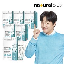내츄럴플러스 프리바이오틱스 프락토올리고당 FOS 아연 30포 6박스