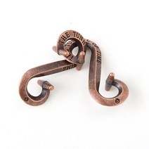 지능형 IQ 테스트 잠금 두뇌 테스터 합금 금속 퍼즐 게임 어린이 성인 장난감 재능 교육, [02] B Type