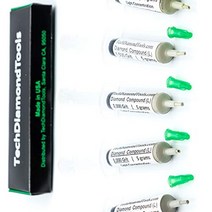 techdiamondtools diamond polishing compound kit of 5 polishing paste 5000 8000 14000 50000 100000, 4000 3000 2000 1500 1200 그릿