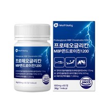 프로테오글리칸MBP 콘드라이친1200 600mg, 4개, 60정