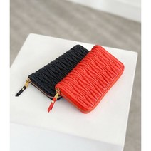 마테지퍼 옴니아 지퍼 여성장지갑 양가죽소재 -무료배송