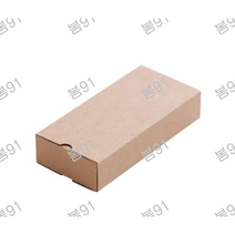 봄91 크라프트 슬리브 기프트 상자 17호 17 x 8 x 3.5 cm, 5개