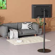 삼탠바이미 좌우회전 15~32인치 피벗 모니터 스탠드 LG 룸앤티비거치대 삼성 M5 M7, 블랙 (15~32인치 vesa 100X100)