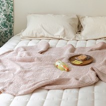 오드 모달 와플 블랭킷 여름 캠핑 차박 담요 무릎담요