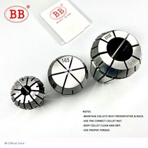 콜릿 척 볼트 탭 밸브 BB 스프링 콜릿 척 ER32 ER40 공구 홀더 CNC AA 0.005, 24 ER32-3mm_01 AA(0.008)