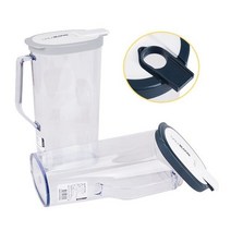 투명물병 물통 물병 타원형 타원 2L 색상랜덤 가정용 냉장고 물통 (다올샵)_789EA, 본상품선택