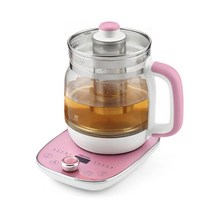 분유 포트기 온도조절 무선 티포트 유리 전기주전자