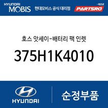 호스 앗세이-배터리 팩 인렛 (375H1K4010) 뉴 슈퍼 에어로 시티 코나 전기차