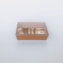 샤인팩 크라프트 일회용 종이트레이 샌드위치케이스 포장용기 4호(500개)