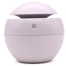 공기청정기 가정용 우드 그레인 가습기 아로마 디퓨저 USB 초음파 쿨 미스트 분무기 에센셜 오일 향수 디퓨, 01 WHITE