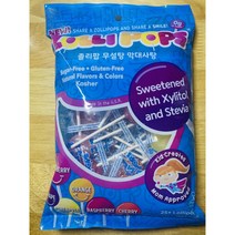 졸리팝 무설탕 막대사탕 125g, 혼합맛, 6개