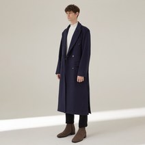 엑스트라 롱 더블 트임 코트 (키큰남자 고민해결)