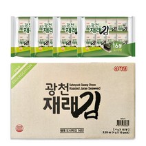 삼육 광천 도시락김 재래김 대용량 반찬 식당 마트 배달 업소용 4g 128봉