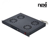 [NEXI] 넥시 NX857 1U 쿨링팬 LCD 판넬 (4 Fan)