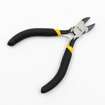 미니 니퍼 뺀치 4.5인치 15mm 압착 니빠 뺀찌 니뻐 펜치 고무그립 작업공구 스프링, 1개, 미니 뺀치 4.5인치