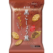[일본직배송] 일본과자 금고당 제과 흑고장 볶음 17장 × 12봉
