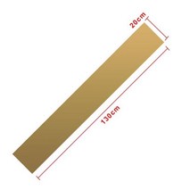 앞유리 최신 낮은 슬로우 프레이즈 반사 컬러 자동차 스티커 견적 느린 데칼, L 90X14cm, X5000-1-Gold