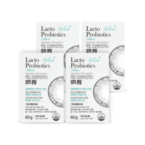 뉴트라라이프 락토 프로바이오틱스 50억 분말 유산균 4박스 (2g x 30포 x 4개월분), 단품, 단품