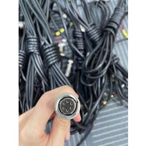 용융 압력 센서 트랜스듀서 트랜스미터 용 케이블이 있는 6 핀 커넥터, 01 6pin connector