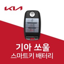 쏘울 차키 건전지 스마트키 배터리, 1개