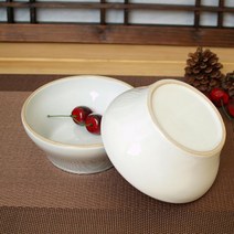 소야 여주도자기 아름 화이트 대접(국그릇) 1P, 상품선택, 본품