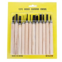 우드카빙키트 목공용 조각도 조각칼 세트 나무 조각 칼 세트 12pcs 손 조각 도구 DIY 조각 목수 전문가 및 초보자 RERI889, [01] 12pcs