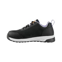 Carhartt 여성용 포스 7.6cm(3인치) Eh 나노 토 작업화 옥스포드 부츠 블랙/자수정