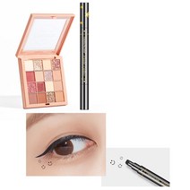 번지지않는아이라이너리퀴드별스탬프 아이라이너, 1set, 06