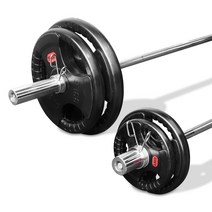카르빈 바벨 중량 원판 (2.5kg부터 25kg까지) 1개, 5kg