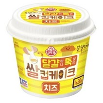 오뚜기 달걀하나톡넣는 쌀컵케이크 치즈, 60g, 15개