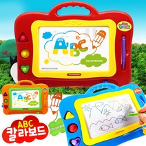 칼라보드 ABC칼라보드 자석보드 칼라칠판 학습보드 자석칠판, 선택1.빨강