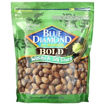 Blue Diamond Almonds Bold Wasabi Soy Sauce 25 oz (709 g), 6 oz