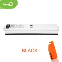 자동 무선 가정용 진공포장기 진공기 업소용진공포장기 saengq 전기 실러 포장 기계, 검은색, 110v-eu