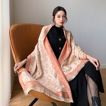 머플러 여 겨울 캐릭터 하트 곰돌이 캐시미어 모조 머플러 여름 에어컨 보온 태슬 숄 머플러