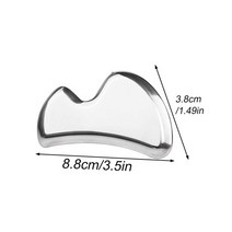 근막 이완 도구 레그 릴렉서 종아리 기구 마사지 의료용 스테인레스 스틸 수동 스크래핑, 10