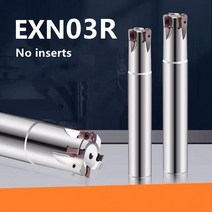 HSS CNC 밀링 커터 바 EXN03R 평면 밀링 머신 초고 피드 선반 도구 LNMU0303ZER 합금 양면 인서트 EXN03|Turning Tool|, EXN03RC25-26-160L-4T, LNMU0303ZER-AH725