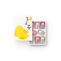 HIYOKO 히요코 만쥬 홍백 병아리 빵 8개입 일본직구