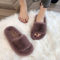 여성 예쁜 실내화 층간소음 슬리퍼 겨울용 털슈즈 털 용 예쁜 층간소음 슬리퍼 편한 거실 남자 덧신