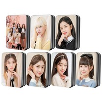 IVE 아이브 포카 포토카드 사진 굿즈 40장 + 철제케이스, 레이