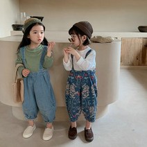 베이비맥스 제키 오버롤 벌룬 데님 팬츠 R6640