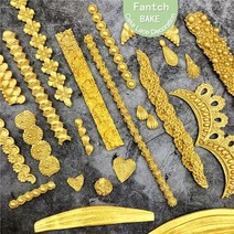 모양틀 입체 두꺼운 월병 클래식 패턴 실리콘 몰드 레이스 매트 퐁당 몰드 케이크 도구 초콜릿 gumpaste sugarcraft 주방 액세서리 몰드 가정용 베이킹, 3338